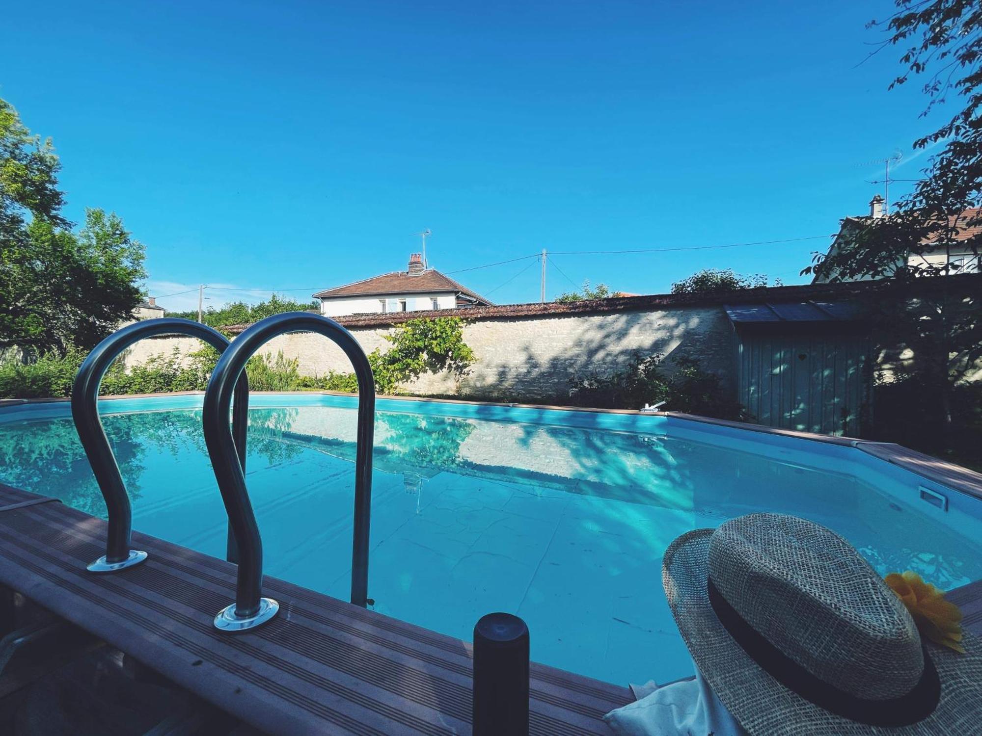 Le Val Clos, Appartement Dans Une Maison De Maitre 19E Tanlay Extérieur photo